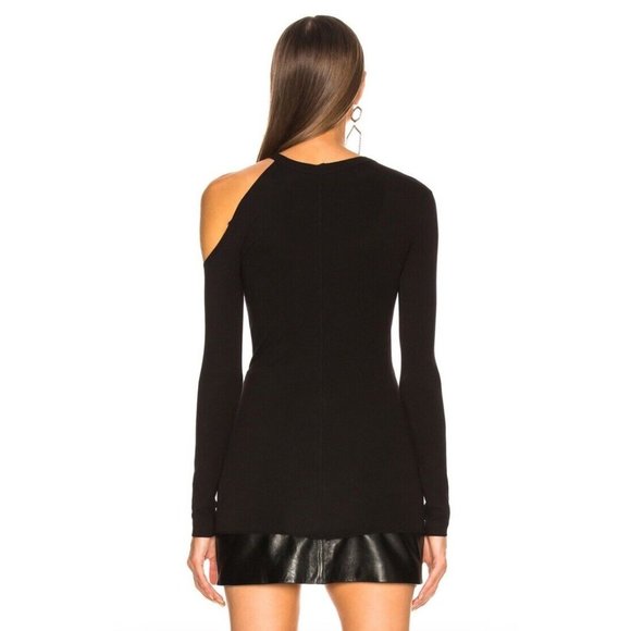 ENZA COSTA for FWRD Exposed Shoulder Top Black - Picture 5 of 6